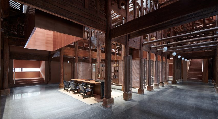 The Relic Shelter teahouse in Fuzhou, China