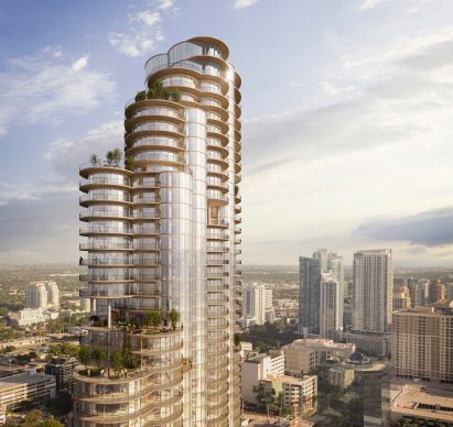 ODA cylindrical skyscraper ft Lauderdale