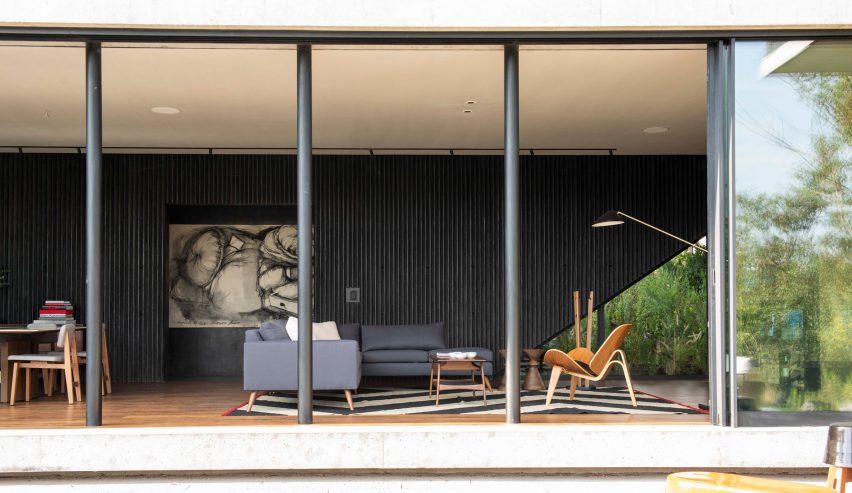 Living space of Casa Pasiddhi