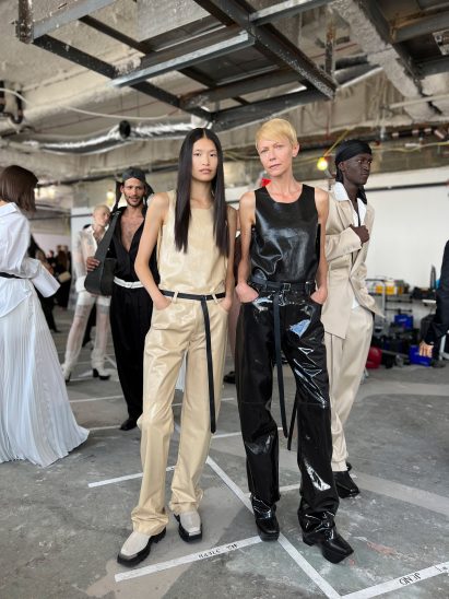TômTex and Peter Do shrimp and mushroom food waste garments