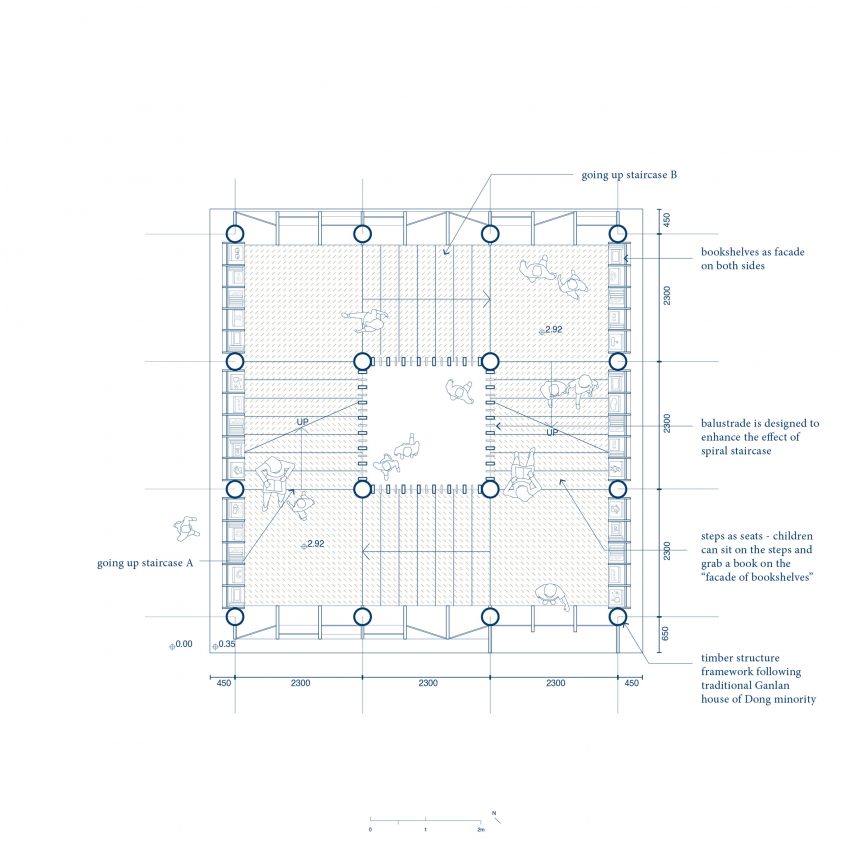 Pingtan Book House floor plan by Condition_Lab
