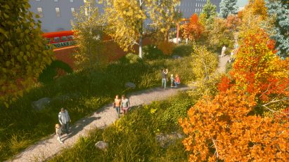 Visual of suggested memorial park for Queen Elizabeth II