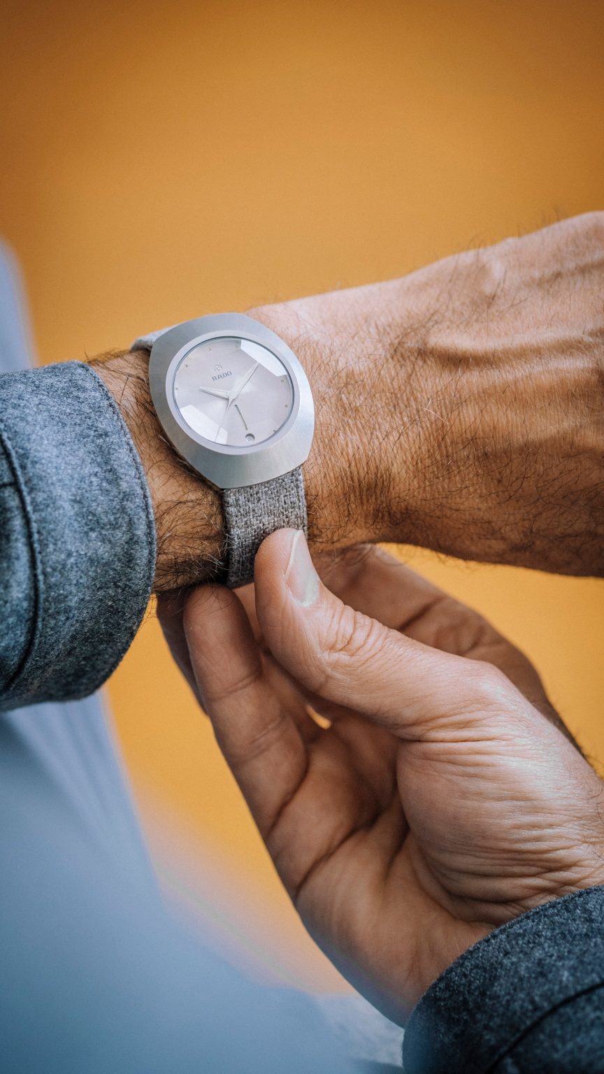 Rado Diastar 60th anniversary edition on a man's wrist