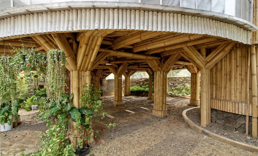 RAW Architecture celebrates bamboo craft at home and community spaces in Indonesia