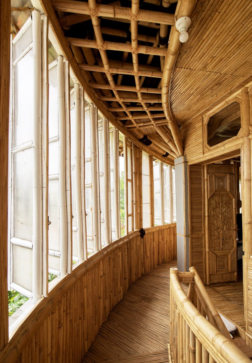 RAW Architecture celebrates bamboo craft at home and community spaces in Indonesia