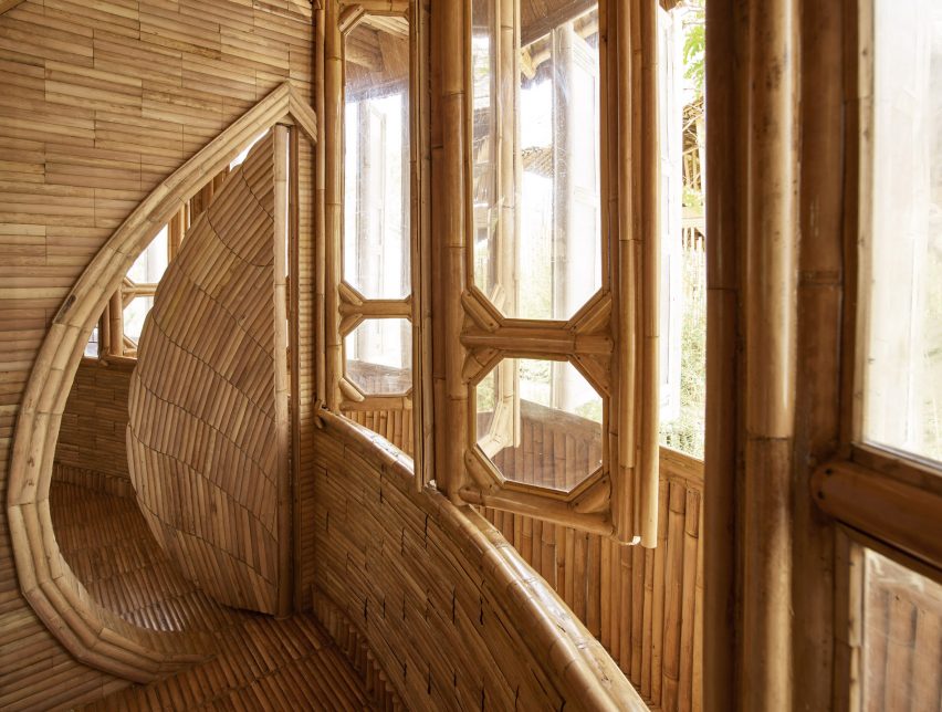 RAW Architecture celebrates bamboo craft at home and community spaces in Indonesia