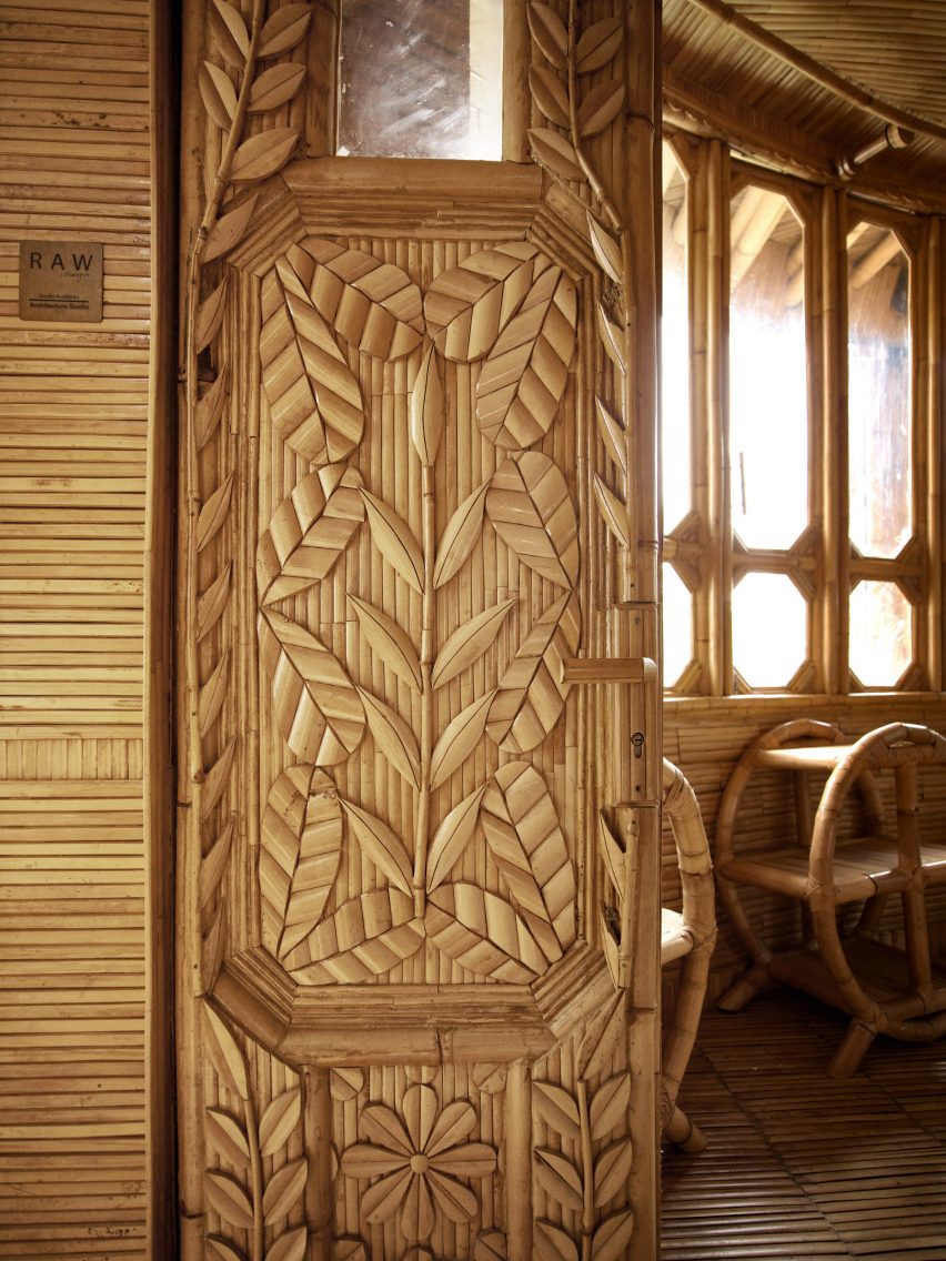 RAW Architecture celebrates bamboo craft at home and community spaces in Indonesia