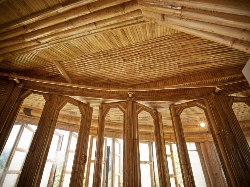 RAW Architecture celebrates bamboo craft at home and community spaces in Indonesia