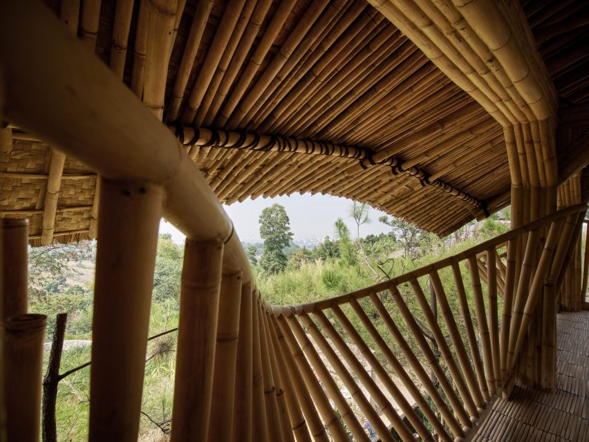 RAW Architecture celebrates bamboo craft at home and community spaces in Indonesia