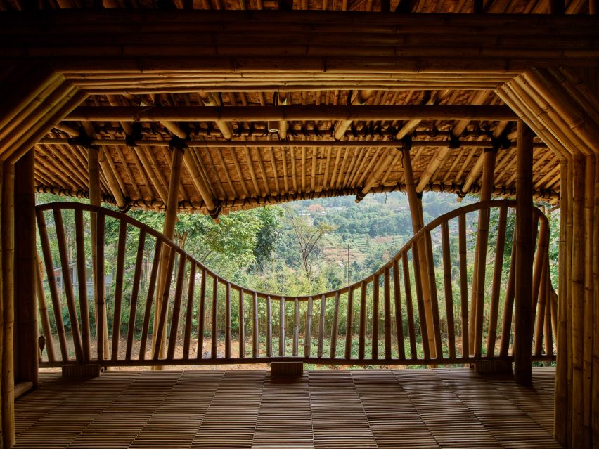 RAW Architecture celebrates bamboo craft at home and community spaces in Indonesia