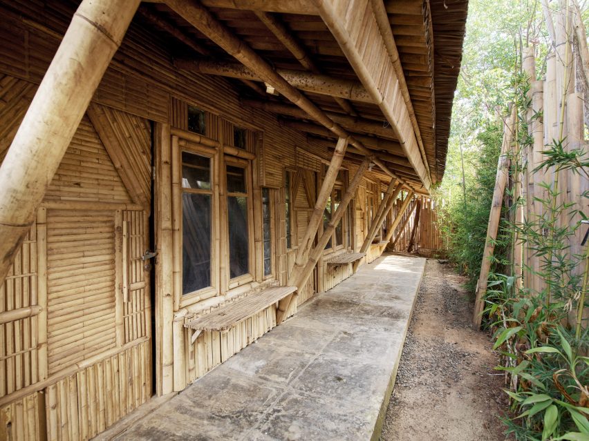 RAW Architecture celebrates bamboo craft at home and community spaces in Indonesia