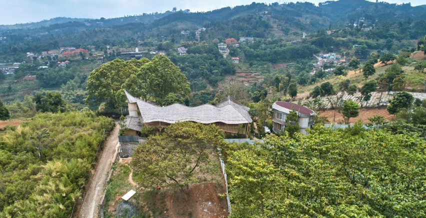 RAW Architecture celebrates bamboo craft at home and community spaces in Indonesia