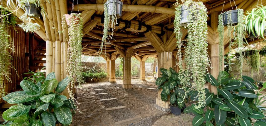 RAW Architecture celebrates bamboo craft at home and community spaces in Indonesia