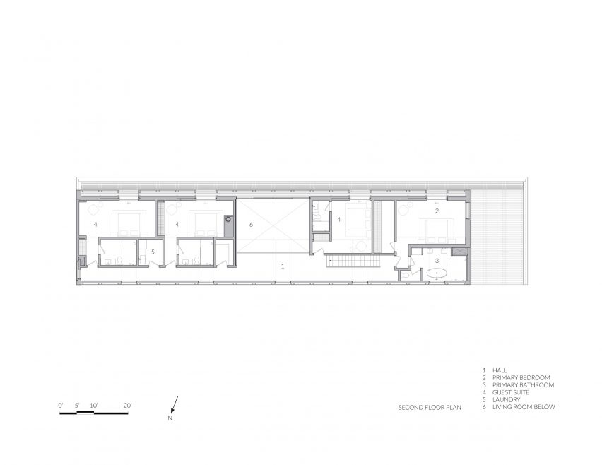 Second floor plan