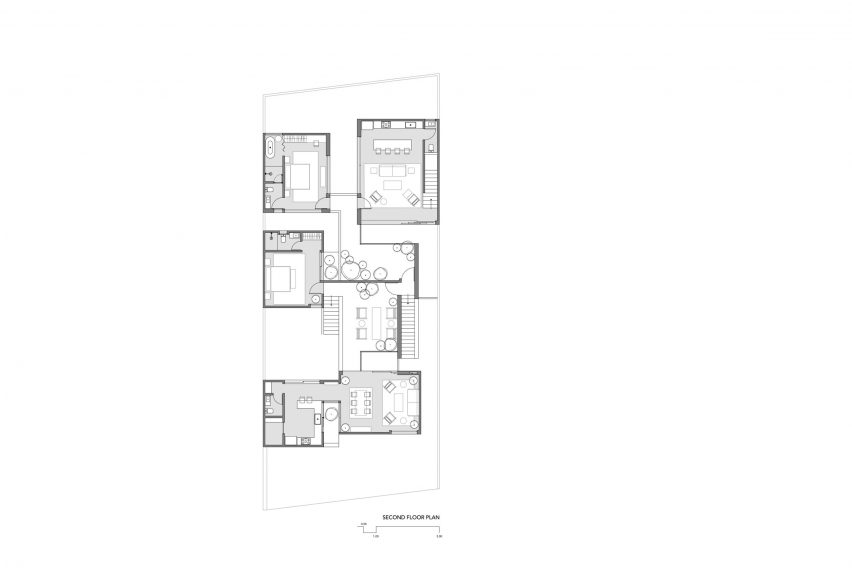 Second floor plan