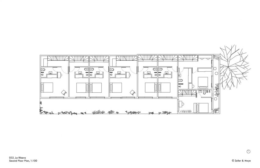 Second floor plan