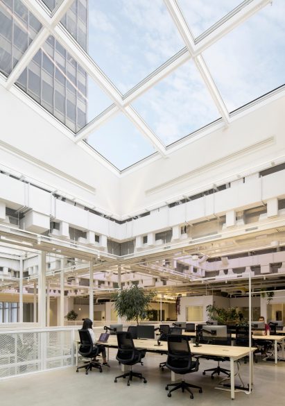 Skylight in Sid Lee Offices