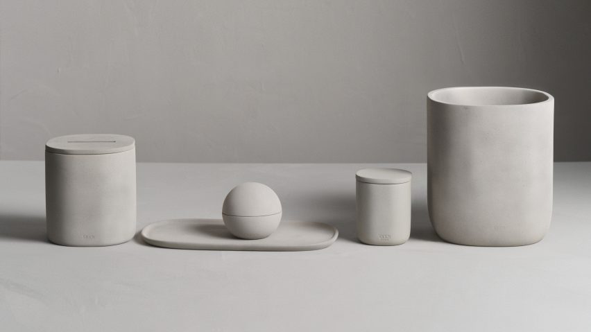 Five grey homeware items by Skkn and Kim Kardashian