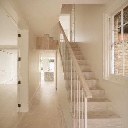 Hallway of Victorian terrace in London