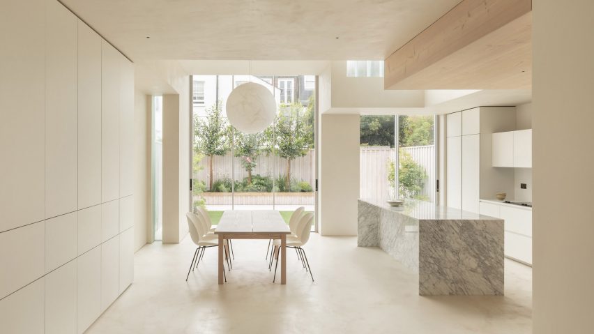 Interior of Sky Lantern House by Proctor & Shaw