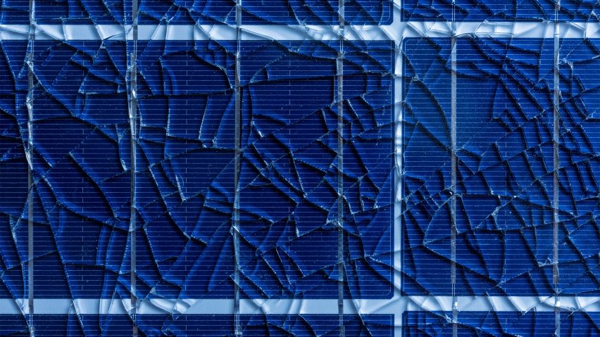 Cracked solar pan