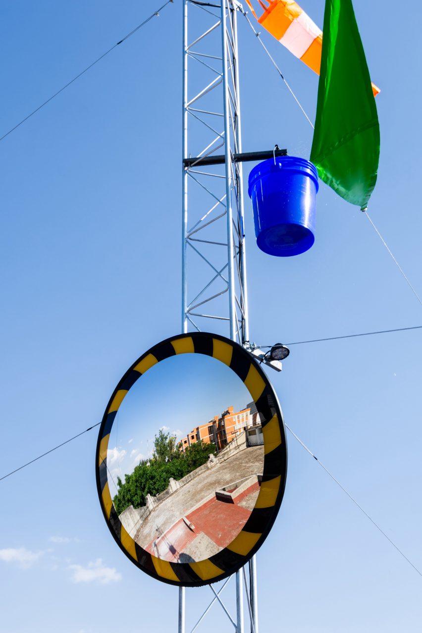 When Models are Systems, a solar-powered tower by Departamento del Distrito