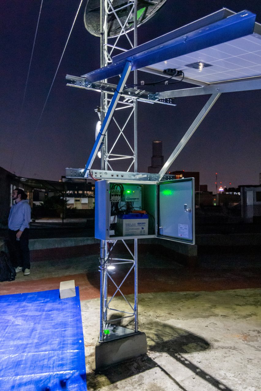 When Models are Systems, a solar-powered tower by Departamento del Distrito