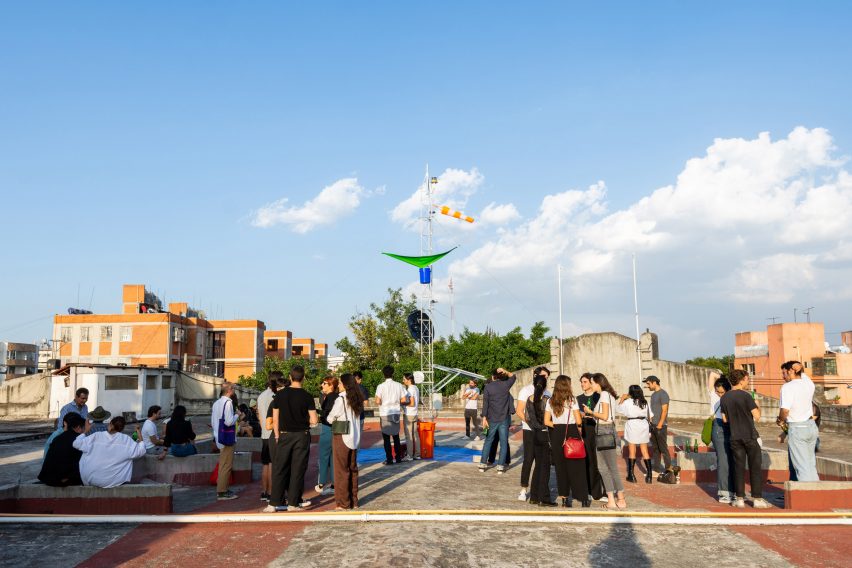When Models are Systems, a solar-powered tower by Departamento del Distrito