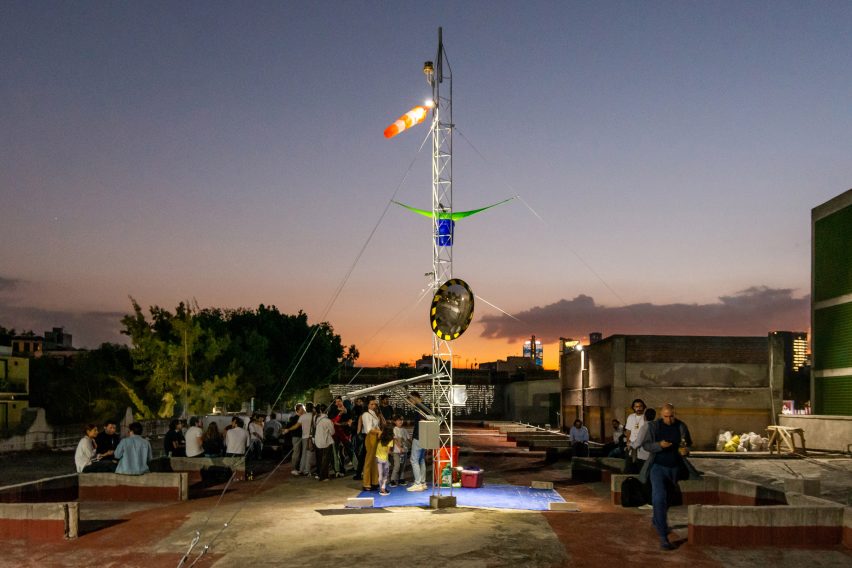 When Models are Systems, a solar-powered tower by Departamento del Distrito