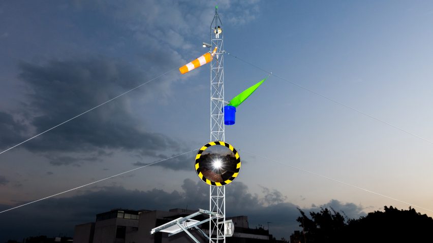 When Models are Systems, a solar-powered tower by Departamento del Distrito