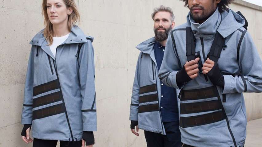 Image of wearable solar powered design