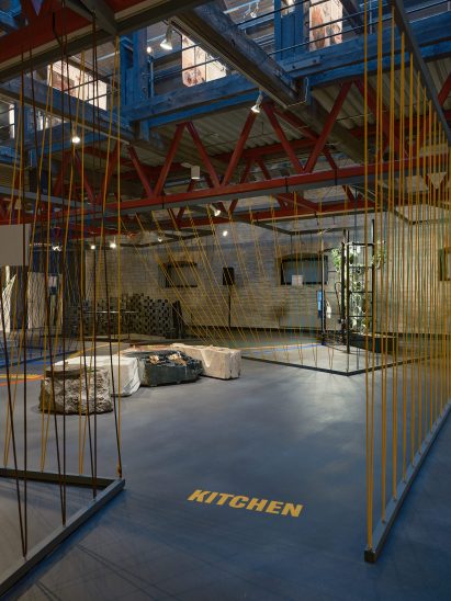 Interior of the Museum of Estonian Architecture during TAB 2022