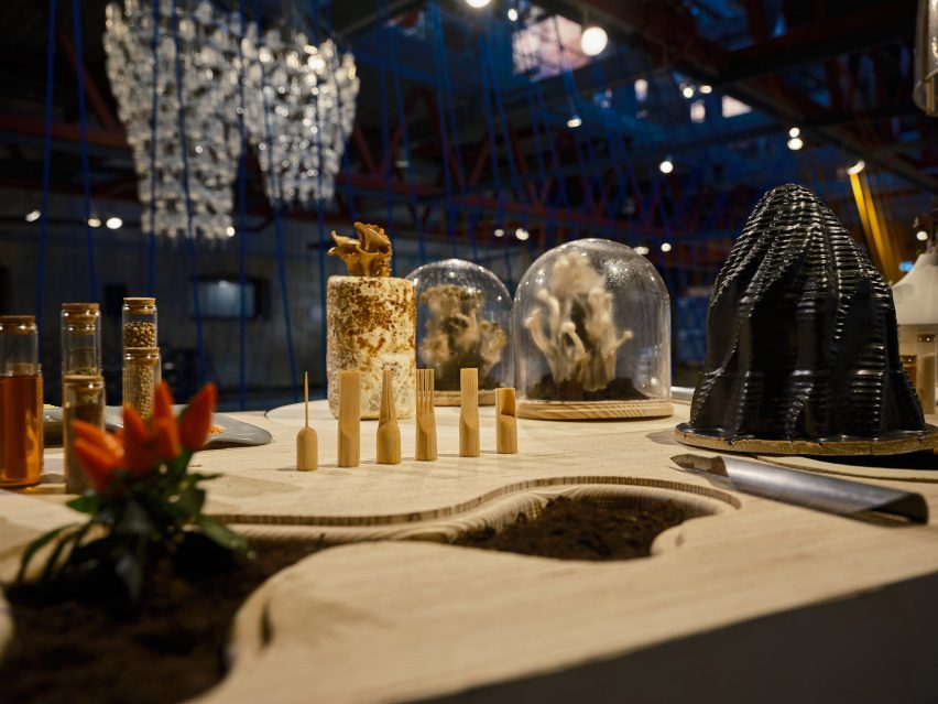 Installation at Tallinn Architecture Biennale's creational exhibition for 2022