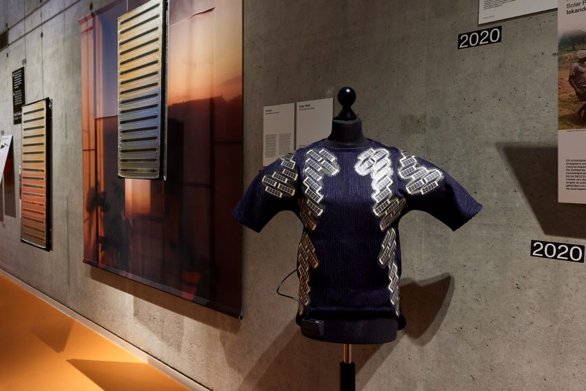 Solar textiles by Pauline van Dongen