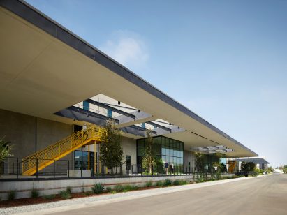 LA Times loading dock office remodel