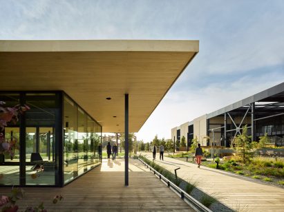 Pavilion LA times printing facility remodel