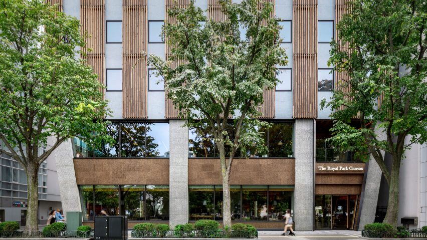 Exterior of The Royal Park Canvas hotel in Sapporo, Japan, by Mitsubishi Jisho Design