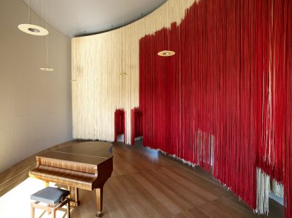 Rosemarie Trockel installation