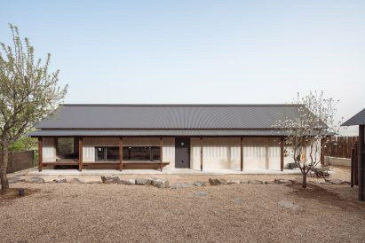 Exterior image of the front of Bugok Friday House