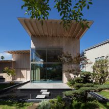 Tsumugu by Archipatch is a wooden house designed to connect with nature
