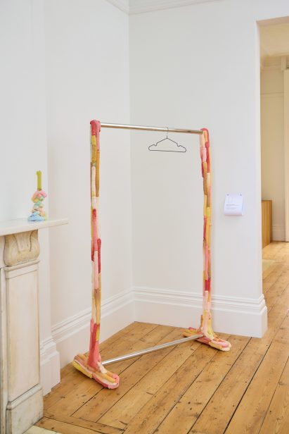 Recycled plastic hanger