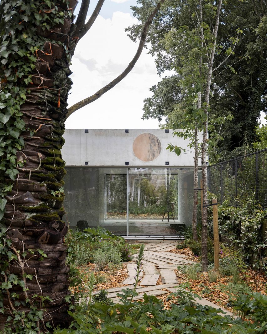 Exterior of Very Tiny Palazzo by Fala Atelier