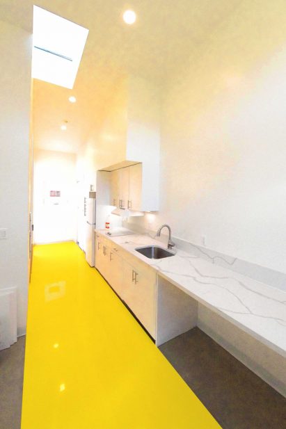 Yellow corridor