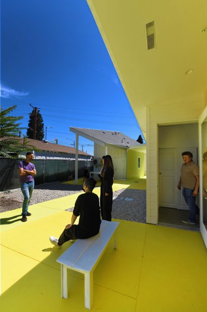 Covered patio