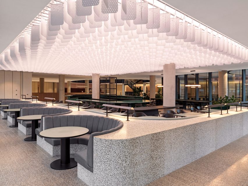 Interior of 100 Liverpool Street by Hopkins Architects