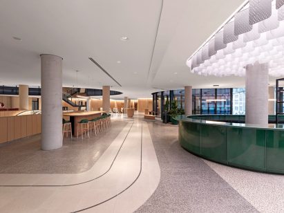 London office interior by Hopkins Architects
