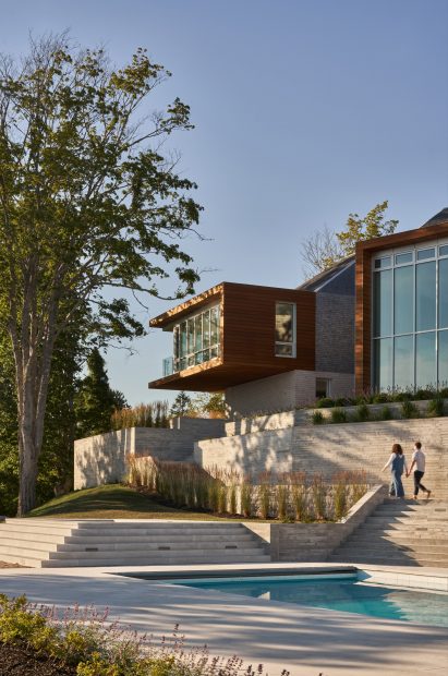 Cedar clad Nova Scotia home