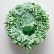Heller Gallery will present Amber Cowan's “Powder Box And Offering In River And Jade