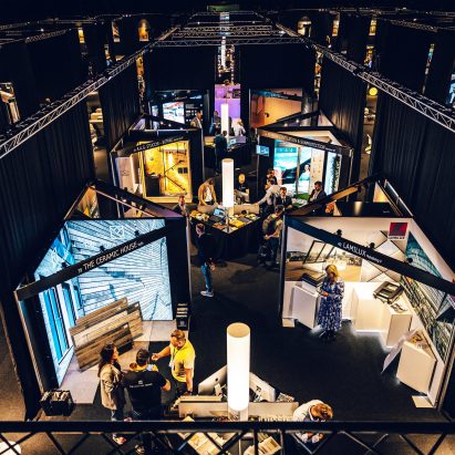 Photo of a trade fair