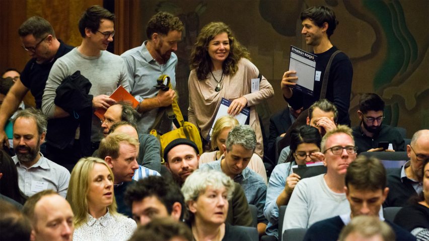 Image of people at a conference